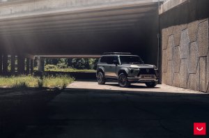 Lexus GX 550 Custom Wheels - HFX-1 by Vossen - Matte Gunmetal